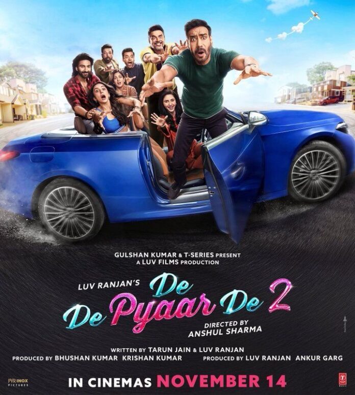 De De Pyaar De 2, De De Pyaar De 2 release date, De De Pyaar De 2 cast, Ajay Devgn, Rakul Preet Singh, Tabu, De De Pyaar De 2 story, De De Pyaar De 2 trailer, De De Pyaar De 2 updates, Bollywood upcoming movies 2025, romantic comedy sequel